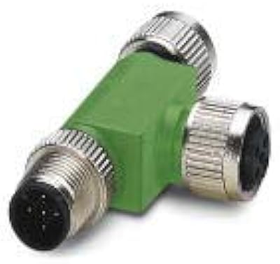 Bag-3P-M12T/2XM12 B PE, T distributor, 3 positions, right sheet M12, coding A, on right plug M12, coding A, pins 2+4 bridges and right plug M12, a -Coded... Your go-to destination for affordable online shopping, DIAYTAR NIGERIA delivers in under 8 days.