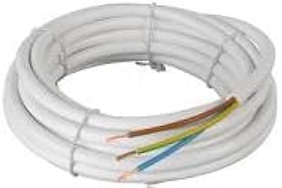 Abbasali Flexible power cord Electric cord 3 flexible cable cable cable in copper wire personalized length available (2.5 mm 20 m).. DIAYTAR NIGERIA: Where shopping meets satisfaction with affordable prices and delivery within 8 days.
