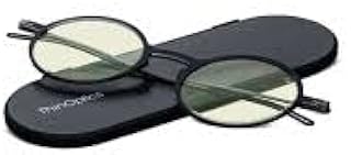 Reading Glasses For Blue Manhattan Thinkoptics with Milanese aluminum box, black frame/blue light filter.. Nigeria’s trusted store online — DIAYTAR Nigeria never disappoints.