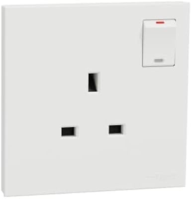 Schneider Electric Avataron C E8715_We switched socket, 1 group, 13a white 250 V.. DIAYTAR NIGERIA combines affordability, variety, and convenience with nationwide delivery services.