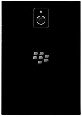 VCAREGADGETS Black black leather compatible with blackberry passport (rear).. Elevate your shopping experience with DIAYTAR NIGERIA's vast catalog and budget-friendly options.