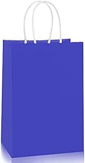[24] Kraft paper bag (blue, 22 x 16 x 8 cm).. Shop the smart way with DIAYTAR Nigeria — fast delivery, affordable everything.