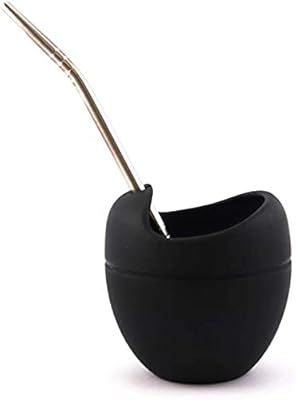 Set of yerba mate gourd cups, with stainless steel straw filter, gourd set and reusable silicone bombing to drink tea and drink Yerba Mate without BPA, easy to clean, 180 ml (black).. From tech gadgets to groceries, DIAYTAR Nigeria is your all-in-one online store. And the best part? Delivery happens fast — between 5 to 8 days.