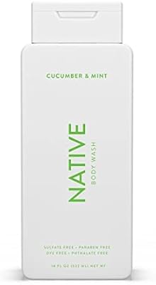 Native body cleaner cucumber and mint - 18 fl oz, pack of 2.. Nigeria shops with DIAYTAR — wide selection, fast shipping, and great value.
