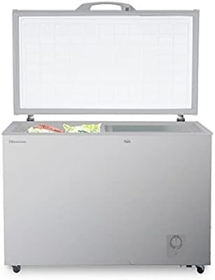 HISENSE 330 liters chest freezer Simple silver door model FC33DD4ST - Guaranteed one year and 5 years of compressor.. Thousands of items at your fingertips — DIAYTAR Nigeria makes it happen.