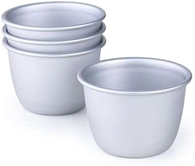 Set of mini bowls at Pudding Lakeland, 8 cm in diameter, 4 rooms, silver.. Discover why thousands choose DIAYTAR NIGERIA for affordable products delivered in less than a week.