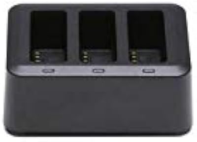 DJI 3 bay battery charger with batteries for tello drone, black.. Shop smarter with DIAYTAR NIGERIA's comprehensive catalog and budget-friendly 5-8 day delivery.