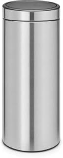 New open brabantia touch bin, capacity 30 liters, matt steel - 115349.. Embrace the convenience of DIAYTAR NIGERIA with thousands of products at your fingertips, delivered nationwide.