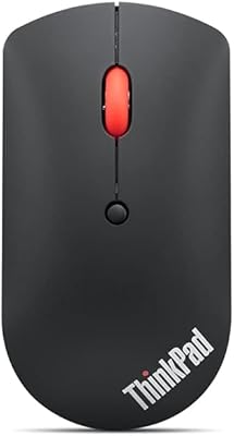 Silent Bluetooth mouse Lenovo Thinkpad, Black, 8769593000.. DIAYTAR NIGERIA combines affordability with convenience, delivering your purchases within 5-8 days.