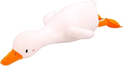 Yelpies plush duck toy, super sweet cartoon duck doll, duck toys cuddly and duck pillow for home decoration, young gift toys (white).. DIAYTAR NIGERIA: Empowering Nigerians with access to affordable products delivered within 8 days.