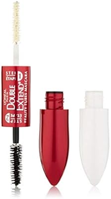 Mascara lying down double beauty tube in 2 steps, black, 1 tube.. Shop smarter with DIAYTAR NIGERIA's diverse marketplace and budget-friendly nationwide delivery.