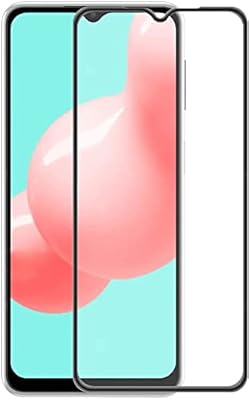 Wallpaper protector in tempered glass compatible with Samsung Galaxy M12 / A12 Black screen protector.. Affordable choices, delivered fast — that's the DIAYTAR Nigeria promise.