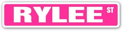 Rylee street panel with children's name | Interior/exterior | 24 \ "plastic panel.. DIAYTAR NIGERIA delivers what matters - quality, affordability, and prompt nationwide shipping.