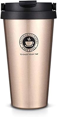Coffee cup and isolated travel tea in steel vacuum.. Shop with confidence at DIAYTAR NIGERIA, enjoying competitive prices and delivery within 8 days.