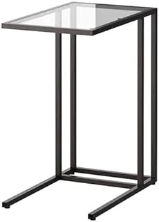 Ikea Fitzgo laptop support, 35 x 65 cm (black brown/glass).. DIAYTAR NIGERIA delivers affordability and convenience with every purchase, shipped within the week.