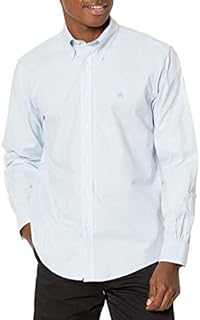 Oxford Sports Shirt Extensible with long sleeves, united color, without ironing, for men.. DIAYTAR NIGERIA delivers more than products - we deliver affordable solutions within the week.