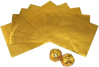 200 pieces of aluminum paper square chocolate packaging for candy and DIY chocolate packaging for party/wedding/birthday/Christmas accessories (gold).. Embrace a new era of online shopping with DIAYTAR NIGERIA's extensive range and budget-friendly prices.
