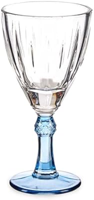 Set of Vivalto crystal wine glasses, 6 pieces, 275 ml, blue.. Elevate your shopping experience with DIAYTAR NIGERIA's vast catalog and budget-friendly options.