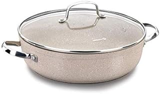 Low saucepan Korkmaz Granita 26 x 7 cm 3.5 liters, beige and silver, A1263.. Your comprehensive marketplace awaits at DIAYTAR NIGERIA with affordable prices and reliable delivery times.