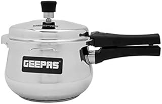 Geepas 3L stainless steel pressure cooker - Cool touch handle and safety valves with rubber seal | Ideal for boiling, steaming and cooking | 2 year warranty.. Nigeria's e-commerce leader delivers unmatched variety and value to your doorstep in just 5-8 days.