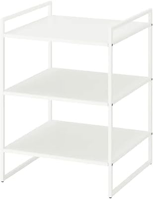 Ikea shelf used for storage of the house and the kitchen of Jonaxel, white (50 x 51 x 70 cm).. DIAYTAR NIGERIA delivers more than products - we deliver affordable shopping satisfaction nationwide.