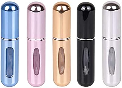 Set of 5 -piece Beauty Beauty Perfume Pulvering Factors, Rechargeable Portable Portable Perfume Atomizer, Mini Set of Voyage Perfume Atomizer Facts.. DIAYTAR NIGERIA connects your desires with reality through our affordable e-commerce platform and quick delivery.
