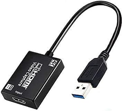 Microwire HDMI microwire game video recording card to USB and 4K HDMI USB 3.0 video capture).. Discover endless possibilities with DIAYTAR NIGERIA's vast e-commerce selection and budget-friendly delivery.