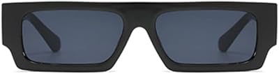 Retangular rectangular sunglasses Men Women Square Vintage Fashion Glasses from the 90s narrow rims daring rims.. Transform how you shop with DIAYTAR NIGERIA's vast selection and budget-friendly delivery options.