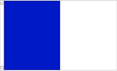 Blue and white flag 3 "x 5" - Bicolore flags 90 x 150 cm - Banner 9 x 5 feet.. From fashion trends to home essentials — find it on DIAYTAR Nigeria.