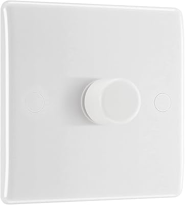 Electric smart lightning lighting switch unique round button PG 881p-01, white molded, round bezel, 2 lanes, 3.4 "x 1.77" x 3.4 ".. Your complete e-commerce solution, DIAYTAR NIGERIA offers variety and value with nationwide shipping.