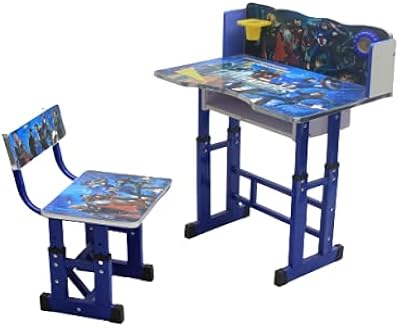 Bureau and study chair adjustable for children of multi home, set of educational study table and children's chairs (blue).. Shopping has never been easier — DIAYTAR Nigeria delivers it all in 5–8 days.
