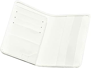 Polyurethane spassport holder for unisex, white, white, classic.. DIAYTAR NIGERIA brings the nation's largest product catalog to your doorstep at prices you'll appreciate.