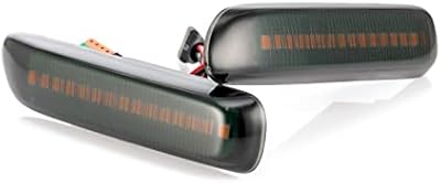 2 pieces of lateral LED turn signals sequential replacement sequential indicators for BMW (E46, Black).. Discover the perfect shopping balance at DIAYTAR NIGERIA with competitive prices and prompt delivery.