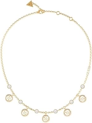 Yellow gold necklace for women, jubn02142jwygt/u, yellow, yellow gold, crystal.. DIAYTAR NIGERIA redefines convenience with our vast product selection and swift nationwide delivery.