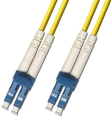 Monomode duplex fiber cable (9/125) - LC to LC - Yellow 1m/3.2ft.. DIAYTAR NIGERIA brings the marketplace to your home with budget-friendly prices and nationwide delivery.