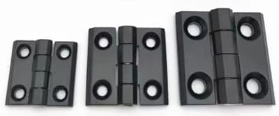 Robust door hinge in boltontm zinc alloy alloy - hinges for gate, panel, elevator, cabin window hinges (2, 50 mm x 50 mm).. Your everyday shopping destination, DIAYTAR NIGERIA offers quality and value delivered within days.