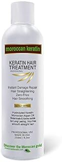 Hair treatment with Brazilian Moroccan keratin Gold Series, stabilizing formula of Brazilian keratin '± a (kr 250 ml).. Experience the convenience of boundless shopping with DIAYTAR NIGERIA's affordable platform and quick shipping.