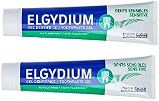Elgydium gel toothpaste for sensitive teeth, 2 x 75 ml.. DIAYTAR NIGERIA: Where every purchase is affordable and delivery is always within a week.