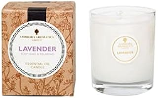 Amphora Aromatics candle 40 hours at lavender. soothing and relaxing... Your comprehensive marketplace awaits at DIAYTAR NIGERIA with affordable prices and reliable delivery times.