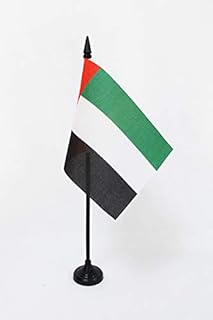 Az Flag Fujairah Table Flag 4 "X 6" - Fujairah office flag 15 x 10 cm - Staff and black plastic base.. Experience the joy of discovery with DIAYTAR NIGERIA's vast catalog and nationwide affordable delivery.