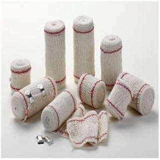 Max Med Crêpe Cotton Bandage | Elastic bandage in pancake - First aid bandage - 6 parts (5 cm x 4.5 m).. Your budget-friendly online marketplace, DIAYTAR NIGERIA delivers a world of products in just 5-8 days.