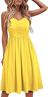 Dimoted dresses in cotton -free cotton for women, summer beach dress with spaghetti strap with pockets.. Shop everything from A to Z on DIAYTAR Nigeria — delivered nationwide.