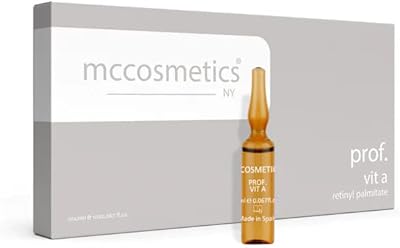 MC Cosmetics NY | Vitamin A teacher | Retiny palmitate 0.1% | Bulbs of 10 x 2 ml | Made in Spain.. DIAYTAR NIGERIA: Nigeria's answer to affordable online shopping with reliable 5-8 day delivery guarantee.