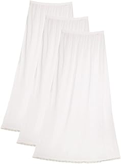 Set of 3 gentle petticoats along the entire length for women, 100 % silk, with elastic belt, size s.. Shop from anywhere in Nigeria and receive your DIAYTAR purchases at affordable prices within a week.