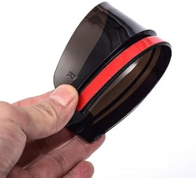 Automobiles - Visor with carbon carbon fiber carbon carbon mirror for Toyotas C -HR Sorentos MQ4 DAEWOOS LANOS PEGEOTS 208 TOYOTA RAIZES (Black2).. Shop with purpose and save with DIAYTAR NIGERIA's extensive platform and nationwide delivery service.