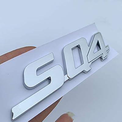Maserati Ghibli SQ4 lettering logo, side chest, shiny black (chrome) side trunk sticker (chrome).. Experience the power of choice with DIAYTAR NIGERIA's extensive catalog delivered within the week.
