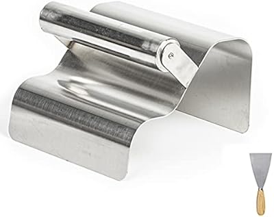 Current shovel in stainless steel 4 "x 6" x 4 "Border Border tool on edge in concrete model manufacturing tool with handle and sectors for garden, lawn, sidewalk.. Your everyday shopping solution, DIAYTAR NIGERIA offers variety and value delivered within 8 days.