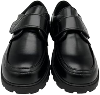 Velcro dress for children, sneakers, school shoes, uniform, PU shoes, black, 34 eu.. Shop easy, pay less, get it fast — with DIAYTAR Nigeria.