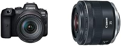 Canon EOS R6 kit with camera without mirror RF 24-105mm f/4L + RF 35mm f/1.8 is macro stm.. Experience the ease of modern shopping with DIAYTAR NIGERIA's comprehensive platform and quick delivery.