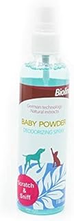 Spray Deodorizing in powder for Bébé Bioline Pet, 118 ml, white/blue.. Discover the perfect balance of price and convenience with DIAYTAR NIGERIA's nationwide e-commerce platform.